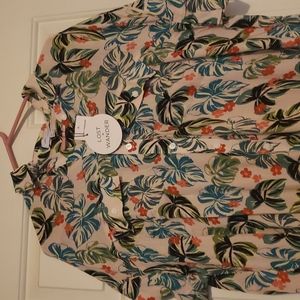 Seascape Luau Cover Up Dress